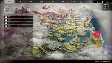 黎香草の実際の場所