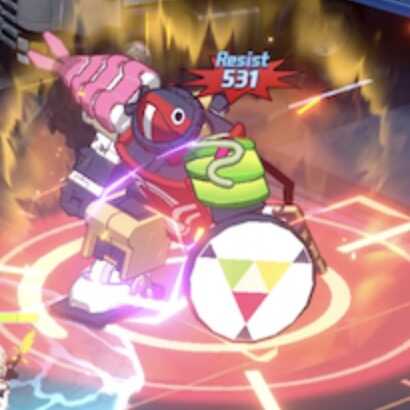 カイテンジャーの足元赤色