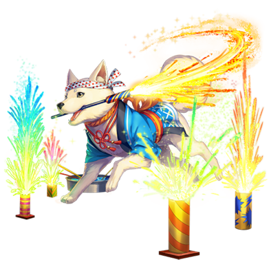 オセロニアの［暑中の霊犬］八房の画像