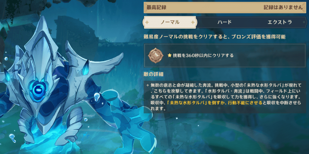 水形タルパ・奔流