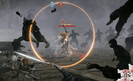 強力な敵の張角