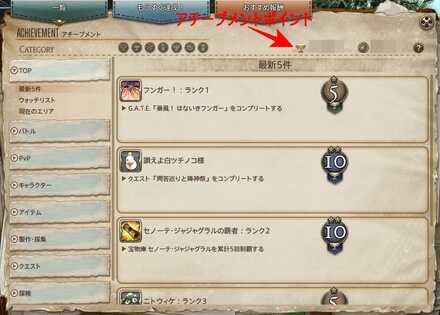 アチーブメント