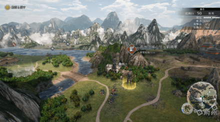 荊州守城の任・劉備軍}