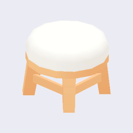 ナチュラルなスツール