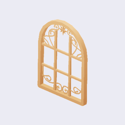 天文学者の研究室の窓の画像