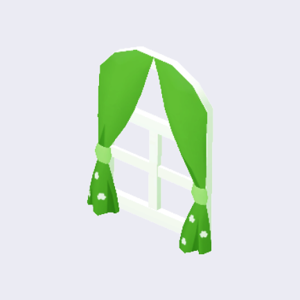 かがやくクローバーの窓