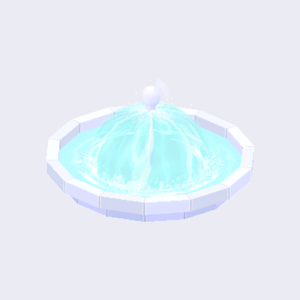 公園の噴水の画像