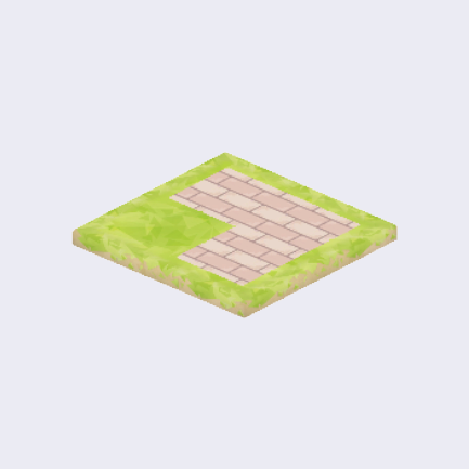 レンガの道の画像