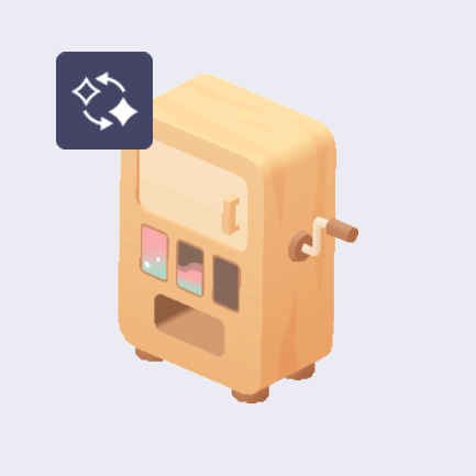 木のヘンカンマシンの画像