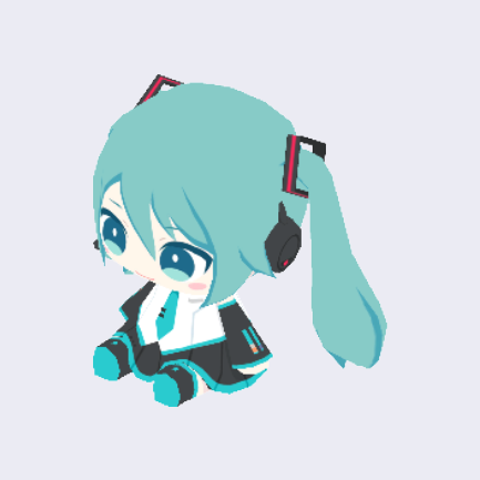 ミクのぬいぐるみ/L