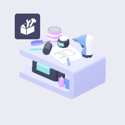 近未来の作業テーブル