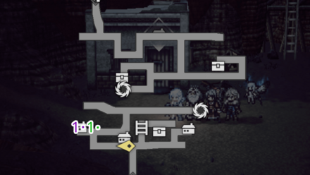 灰照の尾根 -麓- フィールドコマンド