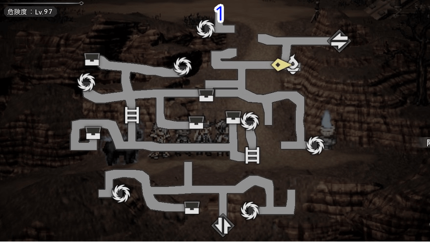 灰照の尾根 シンボルエネミー