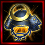 半月兜【金煌】の画像