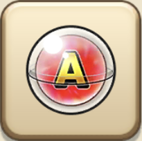 赤色継承玉Aボール画像