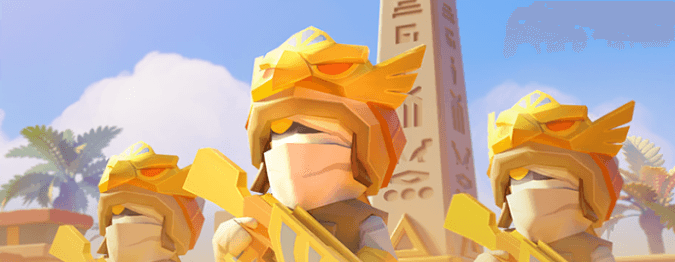 特殊兵士「砂漠守護者」で戦闘を有利に進められる