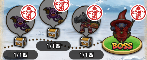 ひとつめピエロがボスの地図はランクBとCのみ