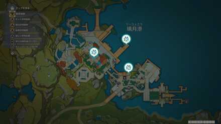 花火の筒の場所マップ