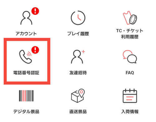 電話認証の方法