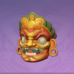 八奇の面「鑑真人」