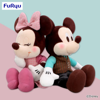 ディズニー ルビー＆ミントショコラ ペアぬいぐるみ