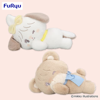 mikko characters おねんねBIGぬいぐるみ～スフレ＆ラテ～