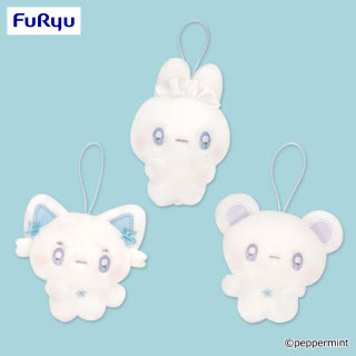 little fluffy friends 首かしげマスコット