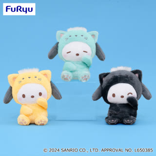 ポチャッコ かまってにゃんぬいぐるみ