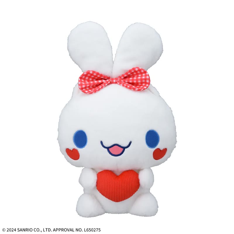 ゆるかわ サンリオキャラクターズ LLぬいぐるみ“シナモロール” Lovely Cherry