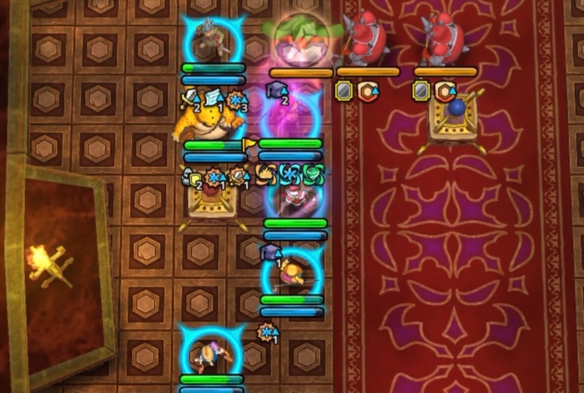 補助キャラにエビプリの攻撃を誘導する