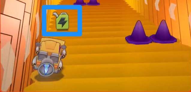 加速アイテムを3回取得して無敵