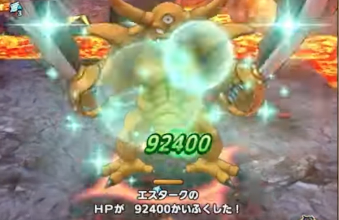 7ターン目に倒した後はHPを減らさずバフがけを優先