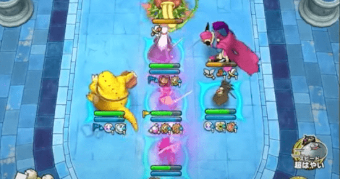 ヘルバオムの攻撃でユシュカを70%以下にする