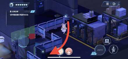 ロボットを閉じ込めている間に機械を操作する