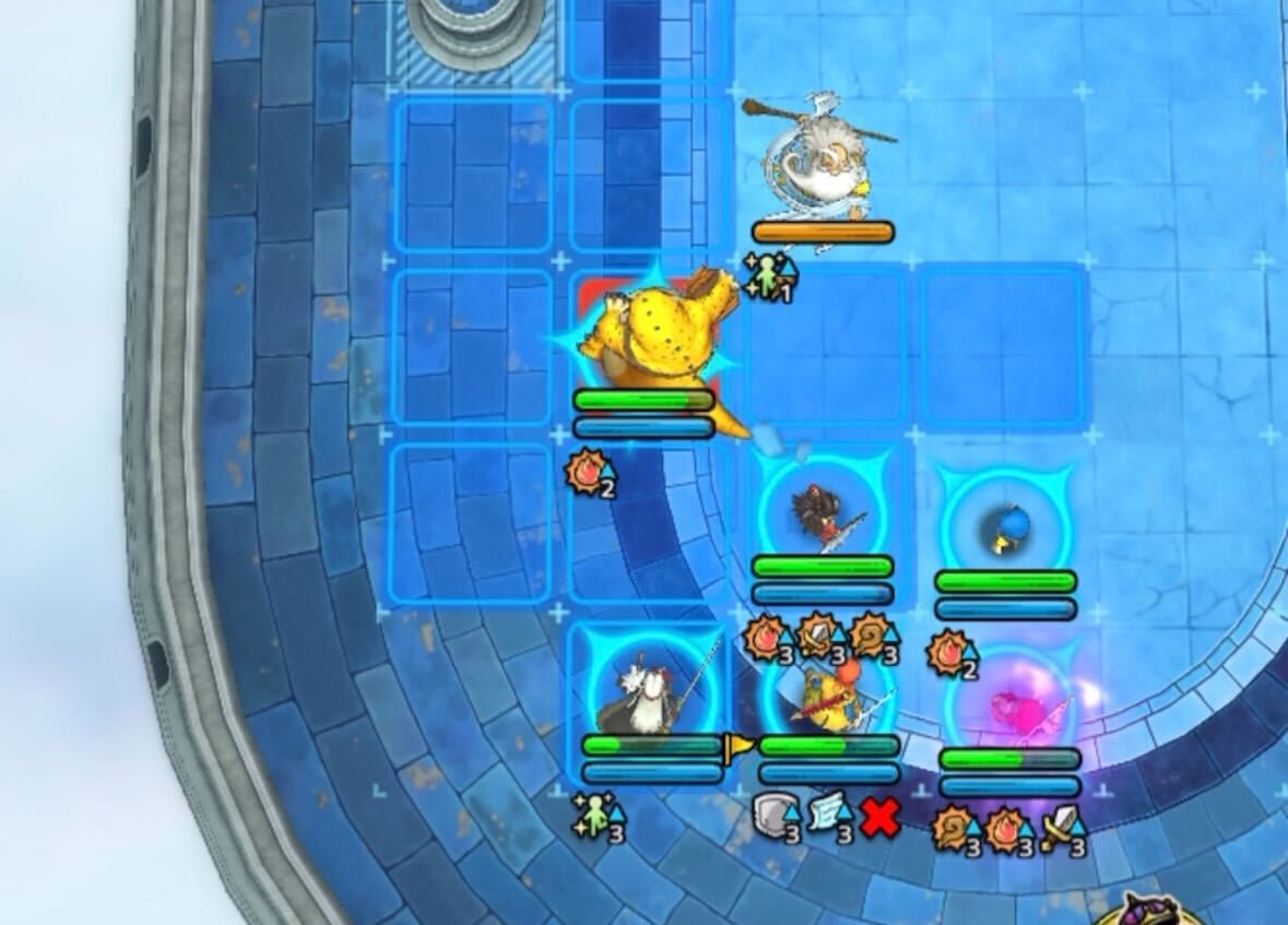 かみさまが近づいてくるまで下で待機する