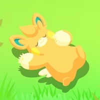 パモットの星3寝顔画像