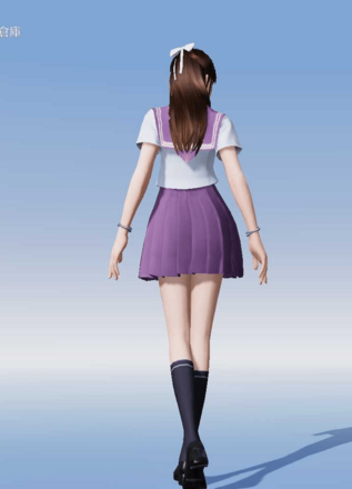 パープルセーラー画像