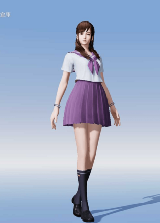 パープルセーラー画像