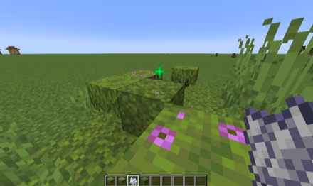 苔ブロックに骨粉を使う