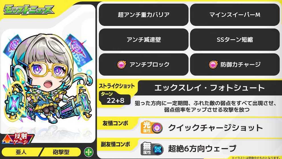 レントゲン ステータス