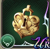 ハートのパドロック