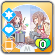 愛情レインボー画像