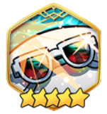 大人っぽいサングラスの画像