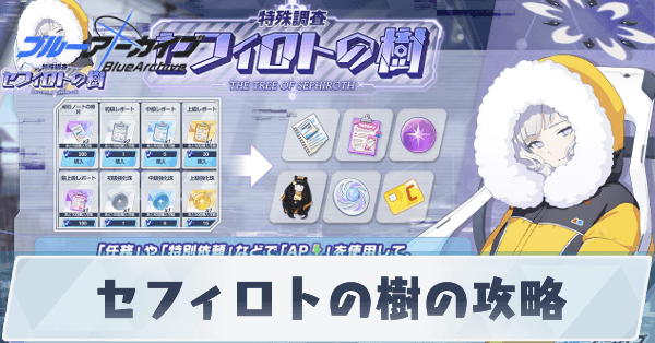 セフィロトの樹の攻略