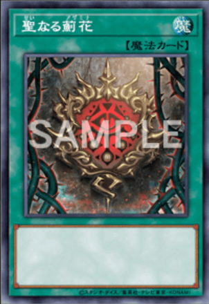 聖なる薊花画像