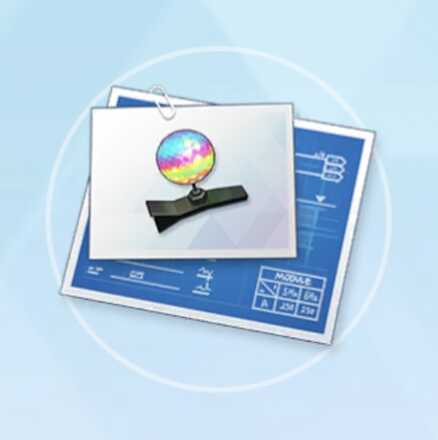 電磁波カットヘアピンの設計図画像