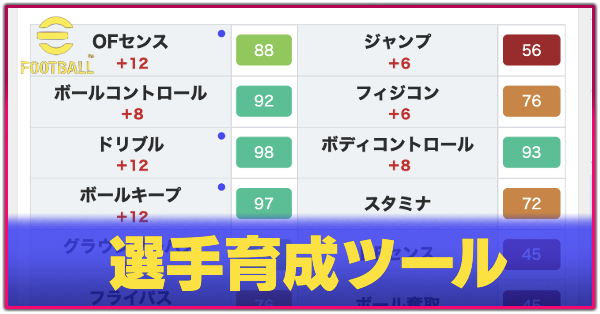 選手育成ツール