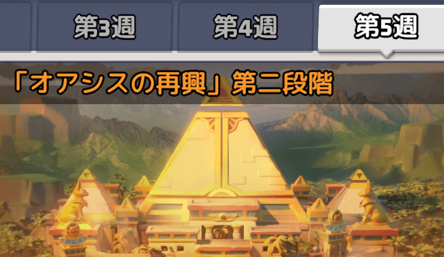シーズンの進行度に応じて緑化可能範囲が広がる