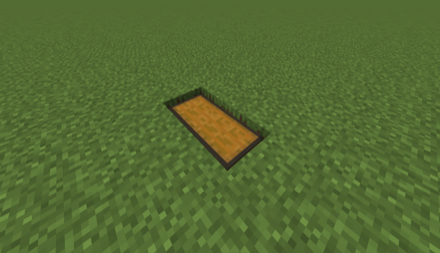 2マス掘りチェスト配置