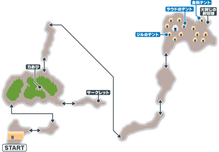 ハイランド駐屯地マップ